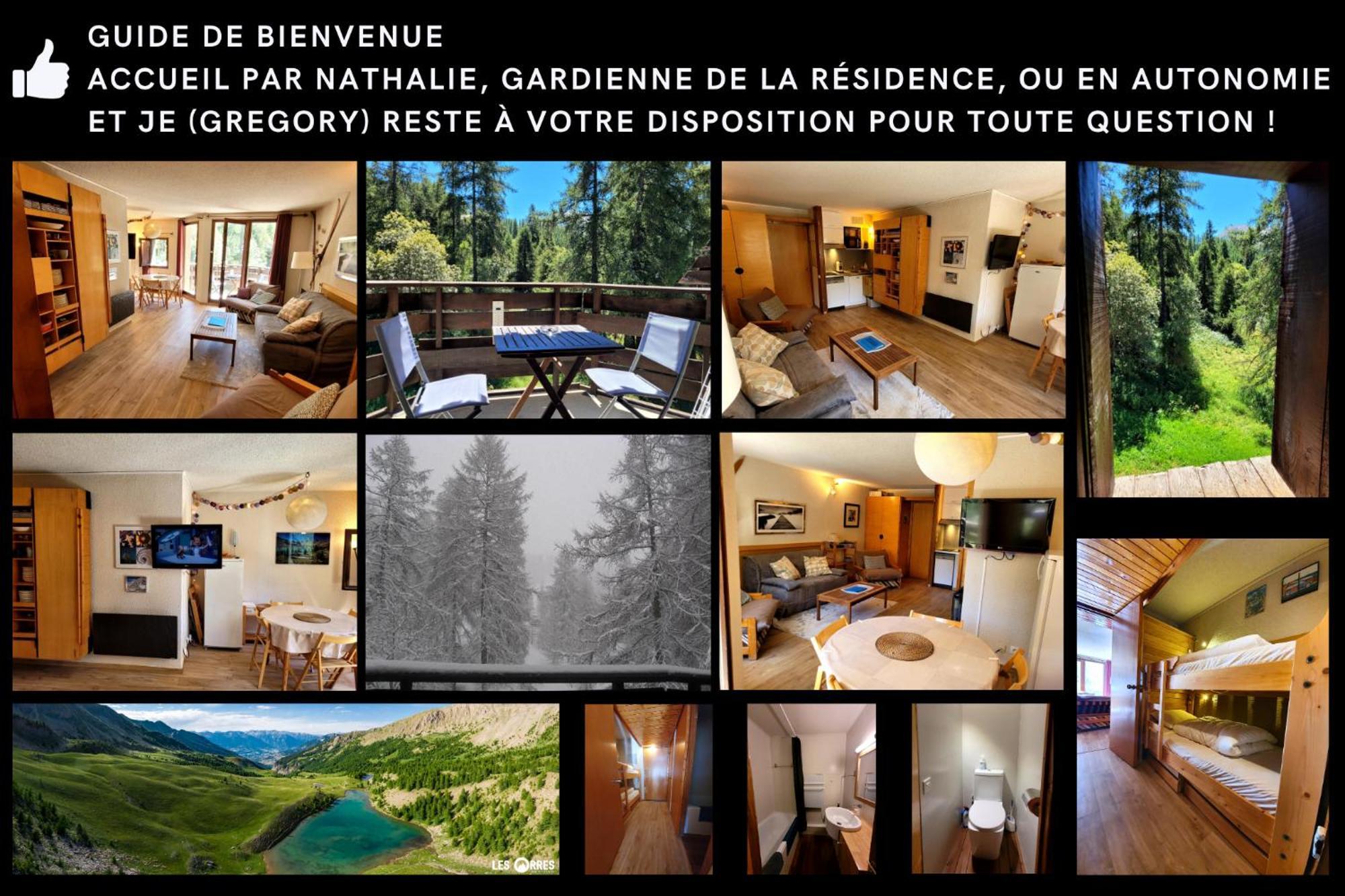 Le Lodge Des Marmottes - Calme, Cosy, Vue Nature Les Orres Bagian luar foto
